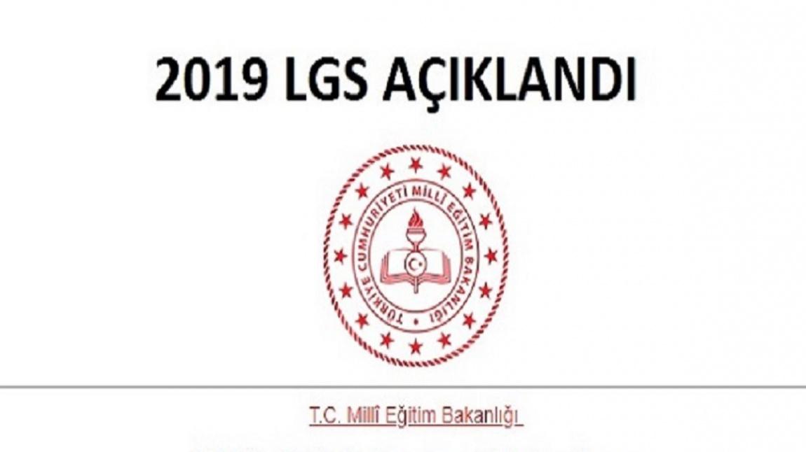 2019 LGS Yerleştirme Sonuçları Açıklandı.